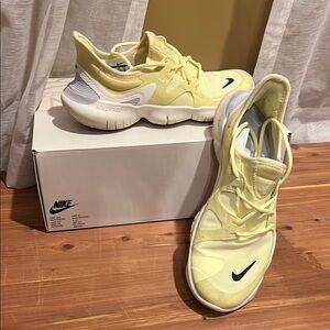 Nike Yellow Athletic Sneakers